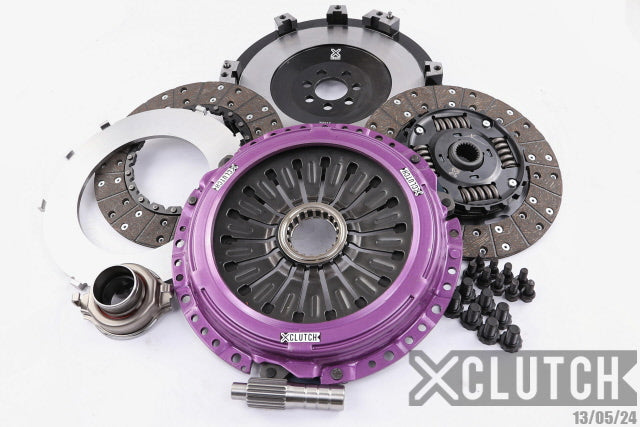 Stage 4 - Twin Disc Sprung Organic Clutch Kit - XKMI23523-2A